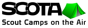 Scout Camps On The Air (SCOTA) Logo